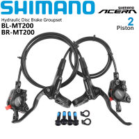 Shimano เบรค MT200 BL BR MTB จักรยานไฟฟ้าจักรยานเสือภูเขาดิสก์เบรกไฮดรอลิคเบรคจักรยานไฟฟ้าอัปเดตจาก M315ชิ้นส่วนเบรกจักรยาน