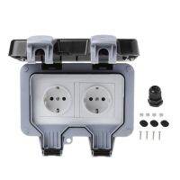 AC220 STOP Kontak Listrik 13A ~ 250V อะไหล่แผง EUstandard ใหม่ล่าสุด