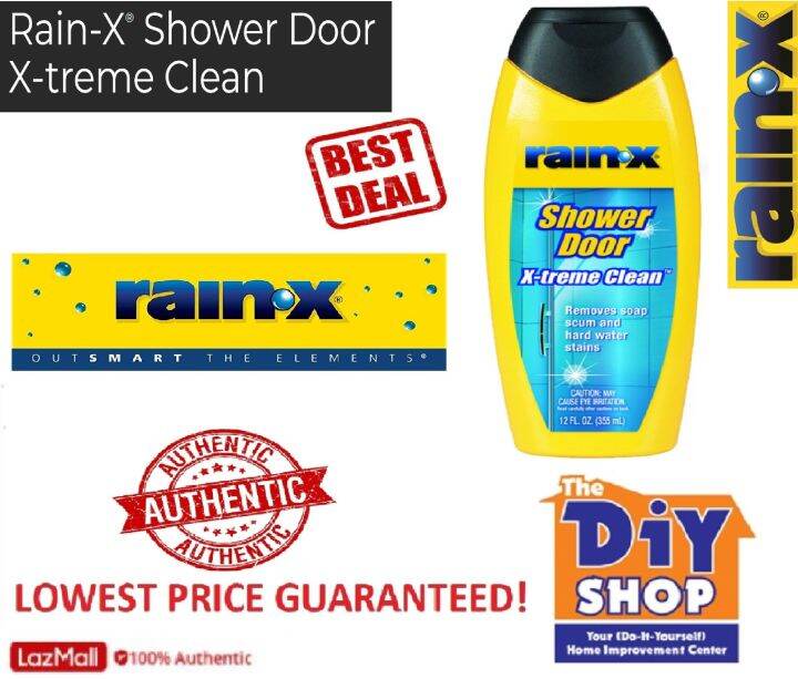 RainX Shower Door Xtreme Clean 12 oz rainx rain x rainx Lazada PH