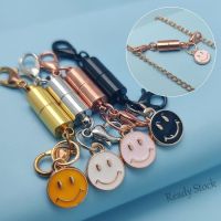 【hot sale】 ✚ B55 Rose Gold / Silver / Black Magnet Chain Extensions Button Metal Copper Magnetic Buckle Clasp Connector for Face Mask Chain Lanyard Rope