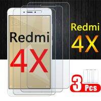 Redmi 4x Xiaomi ปกป้องหน้าจอสำหรับ Readmi 4 X กระจกเทมเปอร์ Xiaomei Redmi4x X4 Xiaomi4x ฟิล์มป้องกัน HD Glas 1-3แผ่น