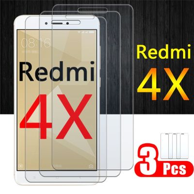 Redmi 4x Xiaomi ปกป้องหน้าจอสำหรับ Readmi 4 X กระจกเทมเปอร์ Xiaomei Redmi4x X4 Xiaomi4x ฟิล์มป้องกัน HD Glas 1-3แผ่น