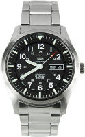 SEIKO Mens self-Winding Watch Made ​​in Japan Black SNZG13J1