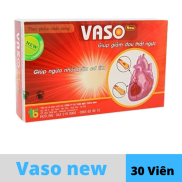 Vaso New hộp 3 vỉ - ngăn ngừa nhồi máu cơ tim, đau thắt ngực