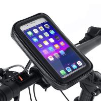 ❧❒ Waterproof Bicycle Phone Holder Motorcycle Bike Handlebar Phone Case Bag for iPhone 12 Pro Max 11 Samsung Bike Phone Stand Mount