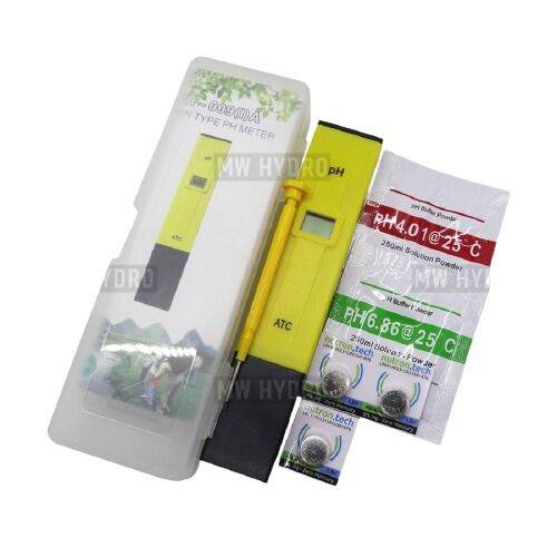 Alat Ukur Air Hidroponik pH Meter ATC (Pen Type PH009) Lazada Indonesia