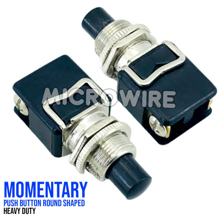 Round Momentary Push Button Switch Heavy Duty Lazada PH
