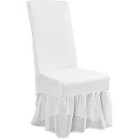 Armchair Coverss Armchair Dining Table Kitchen Chairs Elastic White Milk Silk (polyester) Back Room Clean Keeper Child