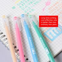 9Pcs Morandi Gray Pens Multi Color Gel Ink Pens Vintage Marker Liner 0.5mm Ballpoint Stationery Gift Office School