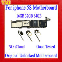 16gb 32gb 64gb Original unlocked for iphone 5S Motherboard with Touch ID,Black for iphone 5S Mainboard with Full Chips