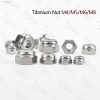 ✙ Titanium Nut M4/M5/M6/M8 Nylon Lock Nuts for Bicycle Motorcycle