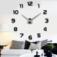 Silver pointer new sale wall clock clocks reloj de pared watch 3d diy Acrylic mirror Stickers Quartz Modern Home Decoration