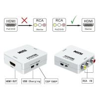 Mini ตัวแปลงสัญญาณ AV to HDMI Converter RCA TO HDMI Converte