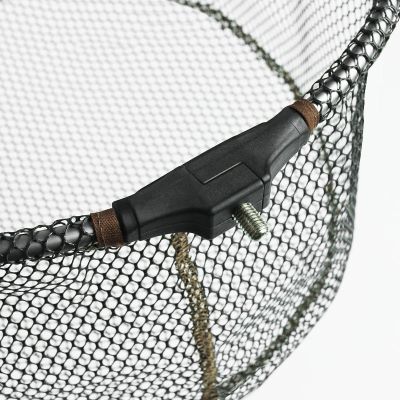 35CM/40CM/45CM Foldable Fishing Landing Net Head Decor Glue Fishing Net Aluminum Alloy Brail Net Fishing Tackle Accessories A361