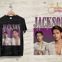 มีสินค้า เสื้อเด็กหญิง เสื้อยืดโอเวอร์ไซส์Got7 Jackson Wang Vintage 90&amp;#เสื้อยืด พิมพ์ลาย Jackson Wang ขวัญวันเกิด สําหรับผู้ชาย