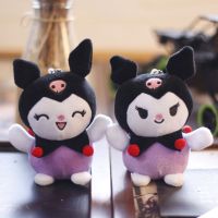 LAURAY ของขวัญ Kawaii หญิง การ์ตูน ผู้ชาย อุปกรณ์เสริมกุญแจรถยนต์ ตุ๊กตา Kuromi พวงกุญแจ จี้กระเป๋าเป้สะพายหลัง ของเล่นสัตว์ พวงกุญแจสไตล์เกาหลี