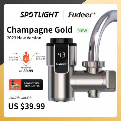 hot【DT】┋  Fudeer Electric Faucet Conector Instant Hot 220V  Accessories