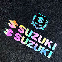 Suzuki รถจักรยานยนต์สติกเกอร์สะท้อนแสงกระจกตกแต่งโลโก้สำหรับ Suzuki Gixxer SF 250/GSX-S 150 750/GW 250F/GSX-S1000S/GSX R150 R1000R 1300R 650F