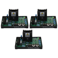 3X Avr Gavr-15A Automatic Voltage Regulator for Parbeau Generator with Manual Electrical Circuitry  Parts