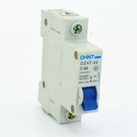 【✔In stock】 daijiao93929 Chint Dz47เบรกเกอร์ Mcb C ประเภท1ขั้ว40amp 230/400V