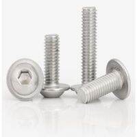 2-50PCS ISO7380.2 M2 M2.5 M3 M4 M5 M6 M8 M10 304 Stainless Steel Hexagon Socket Button Head Screws With washer Collar Bolt A2