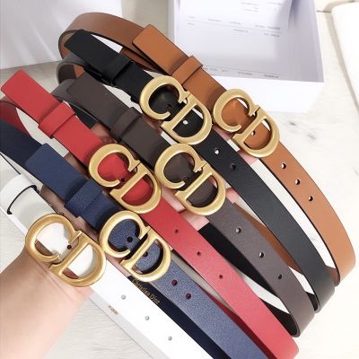 Top Grade Auality 20mm Womens Fashion Leather Belt With Original Box