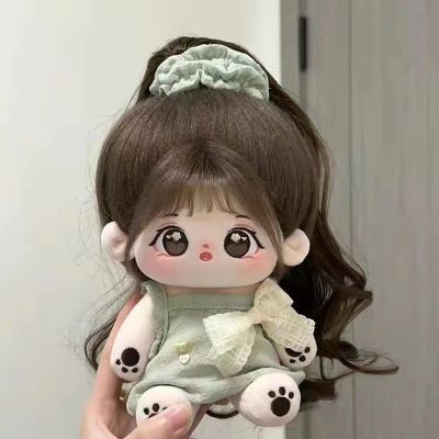 20cm Kawaii Skeleton Doll Plush Toy Little Halo Cute Star Changeable Clothes Diy Dress Up Dolls Soft Stuffe Children Kids Gifts