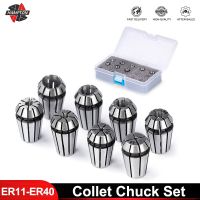 HAMPTON Spring Collet ER11-ER40 Collet Chuck7-25 ชิ้นสําหรับ CNC Milling Cutter เครื่องแกะสลัก Spindle Motor Lathe เครื่องมือ Holder