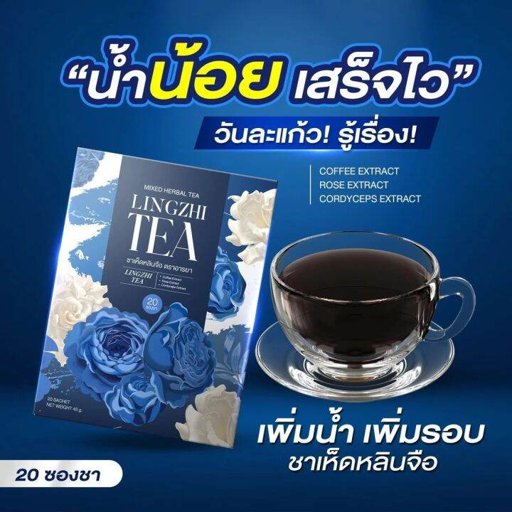 เคล็ดลับมัดใจคู่รัก-ชาเห็ดหลินจือ-ตราอารยา-สูตรออแกนิค-lingzhi-tea-with-herbal-20-ซอง-1-กล่อง