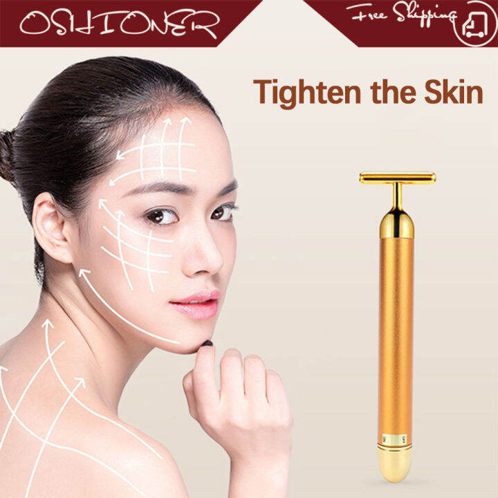 OSHIONER 24K Gold Tstrip Facial Lifting VShaping Slimming Massage