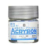 Mr.Hobby Mr.Acrysion Color N-08 SILVER 4973028034974