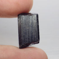 พลอย ก้อน ดิบ ทัวร์มาลีน ธรรมชาติ แท้ ( Unheated Natural Rough Black Tourmaline ) หนัก 18.9 กะรัต