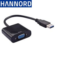 Hannord USB3.0 DisplayPortDP to VGA Adapter Cable For Projector DTV TV HDVD Laptop DP Male to VGA Female Converter Adapter Cable
