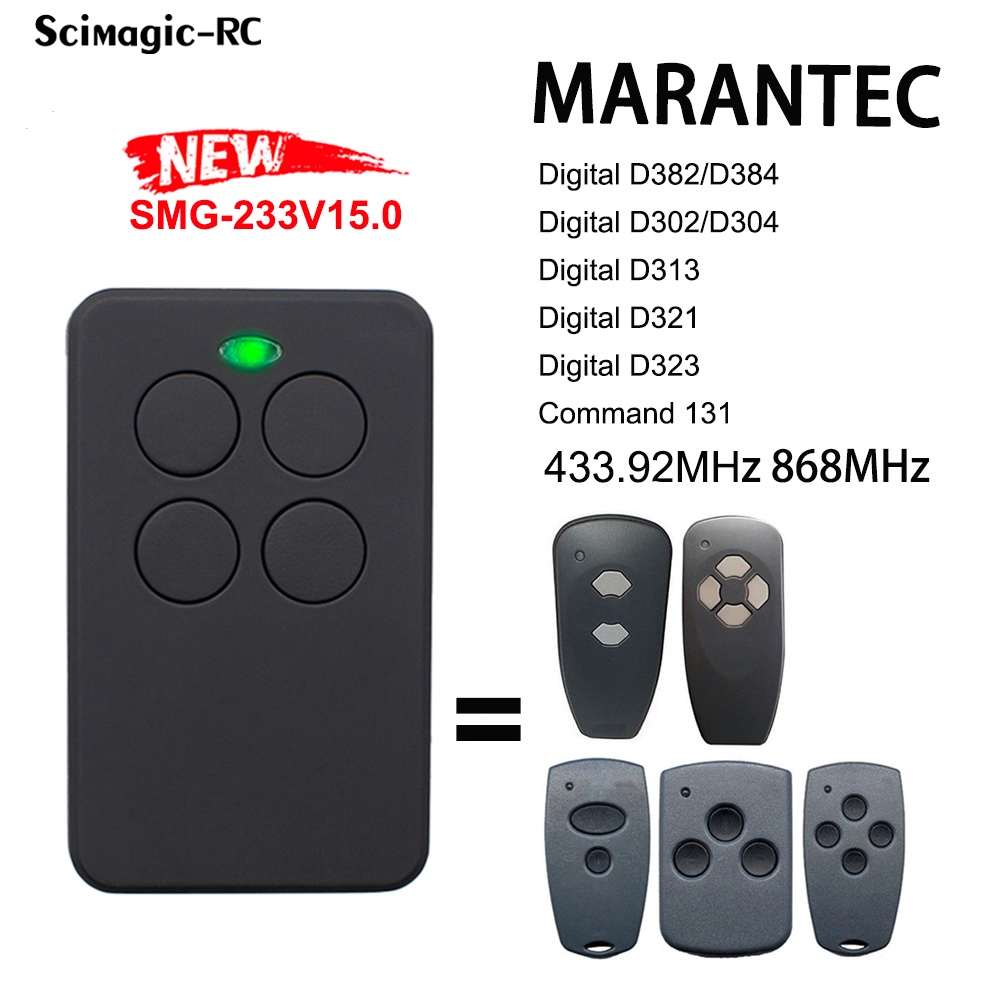 MARANTEC Digital  D321 868 Universal Remote Control Duplicator 868.35MHz. 