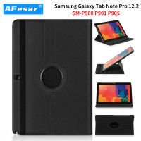 สำหรับ Samsung Galaxy Tab Note Pro 12.2นิ้ว P900 P901 P905 SM-P900เคสแท็บเล็ต360ตัวยึดหมุนได้เคสหนังแบบพับตั้งได้