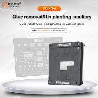 Amaoe BGA Reballing Magnetic Base Motherboard Middle Frame CPU Chip Planting Tin Fixture