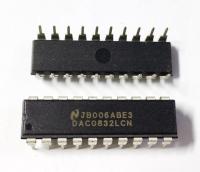 5 pcs DAC0832LCN DAC0832 0832 DIP - 20 8 - BIT D/A CONVERTER IC