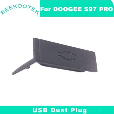 Doogee S97 Pro USB TYPE-C กันฝุ่น,2023ใหม่ของแท้ปลั๊กยางกันฝุ่นสำหรับโทรศัพท์ DOOGEE S97 Pro