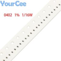 100pcs 0402 SMD Resistor 1% 1/16W 1 2.2 6.8 10 20 39 100 270 560 820 1K 2.2K 3K 10K 27K 43K 100K 200K 510K 910K 1M 2.2M 10M ohm