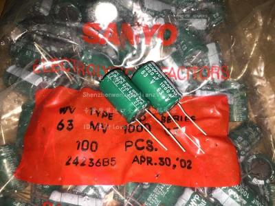 【cw】 5pcs 1000uF 63V SANYO CZ 16x25mm Super Low 63V1000uF motherboard Aluminum Electrolytic capacitor ！