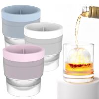 【cw】 Large Mold Silicone Sphere Round Machine Jelly Making Cocktail Whiskey Drink Tools