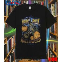 HARD ROCK HALLOWEEN VINTAGE BAND PRIA Dewasa KATUN เสื้อยืดS-5XL