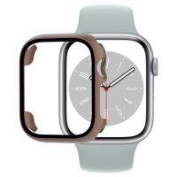 นาฬิกาฟิล์มกระจกเทมเปอร์เคสสำหรับ Apple Watch ซีรี่ส์8 &amp; 7 45มม. (สีดำ) (Billistore)