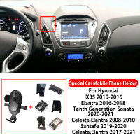 รถผู้ถือศัพท์มือถือสำหรับ Hyundai IX35 Elantra Tenth Generation Sonata Gelesta Santafe Air Vent Mount ศัพท์มือถือ