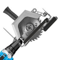 New 4 Portable Cutting Machine Electric Drill Converter Into Electric Circular Saw W/ 100mm/110mm Saw Blade Power Tools Adapter