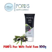 พอนด์ส? Pure White Facial Foam 100g โฟมล้างหน้า พอนด์ส เพียว ไวท์ โฟมผลัดผิว เพื่อผิวสะอาดล้ำลึก 100 กรัม (1 หลอด)