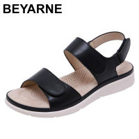 BEYARNEfashion สำหรับผู้หญิง,รองเท้าแตะโรมันต่ำ,รองเท้าแบนเซ็กซี่คุณภาพสูง,รองเท้าผู้หญิง,รองเท้าชายหาดฤดูร้อน,SandalsL026 ~