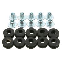 hjk♈▲♝  10pcs Motorcycle Rubber Grommets Gasket Kits Assortment Set Pressure Cushion Accessories