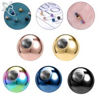 Zs 5 50Pcs/lot Piercing Screw Balls Eyebrow Ear Piercings Accessories 16G