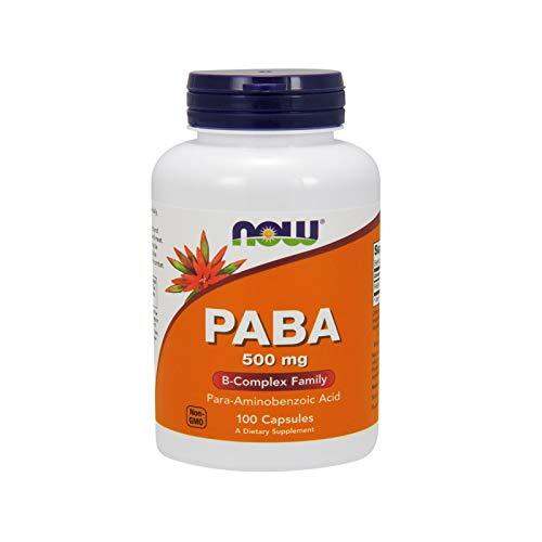 [PREORDER] NOW Supplements, PABA (ParaAminobenzoic Acid) 500 mg, B